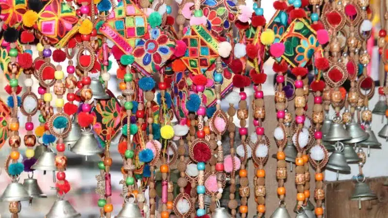 El mercado de artesanías de Pasto